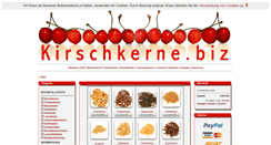 Desktop Screenshot of kirschkerne.biz